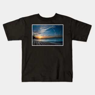 Sheringham beach Kids T-Shirt